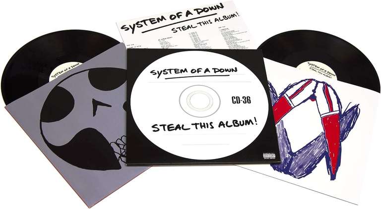 System of a Down "Steal this Album" 2xWinyl