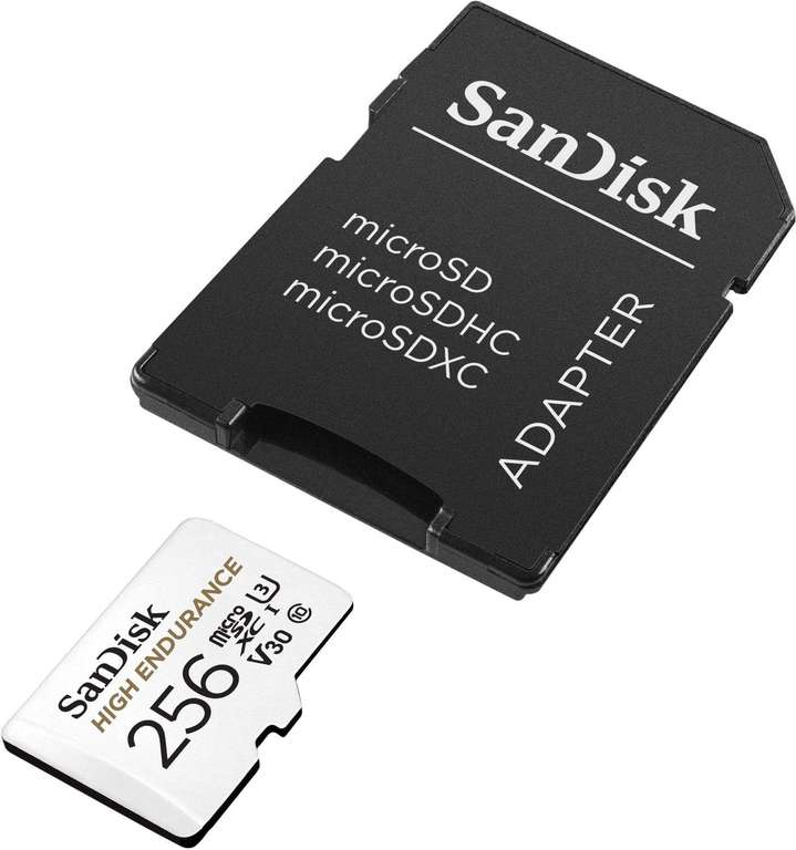 Karta pamięci SanDisk High Endurance 256GB microSDXC