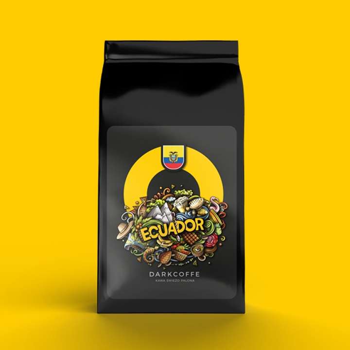 Kawa ziarnista Darkcoffe Ekwador 1 kg za 45zł @ Allegro