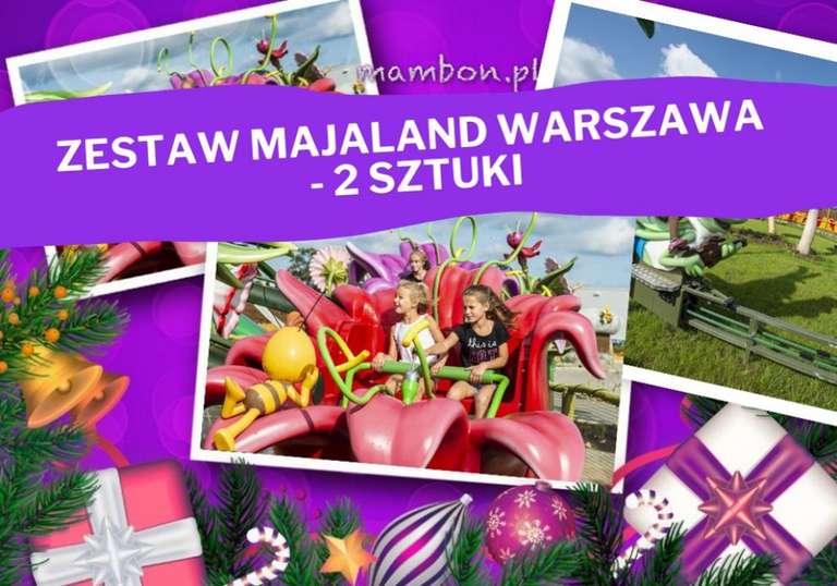 2 bilety do Majaland Warszawa za 99zł @ MamBon.pl