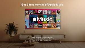 3 miesiące Apple Music z LG TV