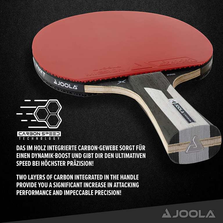 Joola Carbon X Pro ITTF, rakieta do tenisa stołowego 7 gwiazdek