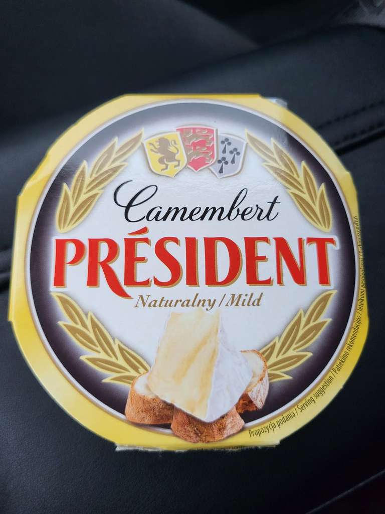 Ser Camembert President 3,99 Biedronka