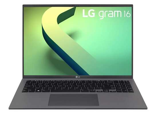 Laptop LG GRAM 16 2022 (16" IPS 2560 x 1600, Intel i7, 16GB RAM, 512GB SSD, Windows 11) @ Media Markt