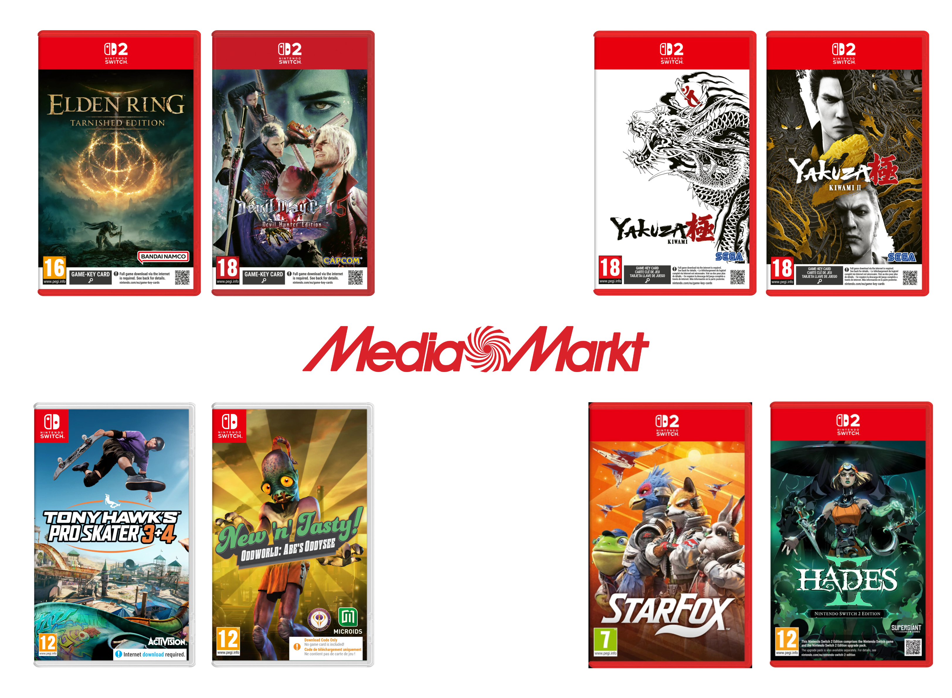 Gry Nintendo Switch w promocji Media Markt taniej o VAT (przy zakupie min. 2) + propozycje zestawów