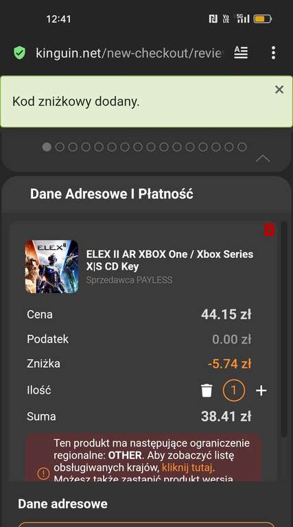 Gra Elex 2 Xbox series Kingui/gamivo/eneba