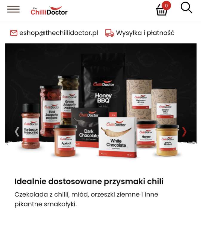 thechillidoctor.pl darmowa dostawa w weekend chilli ostre