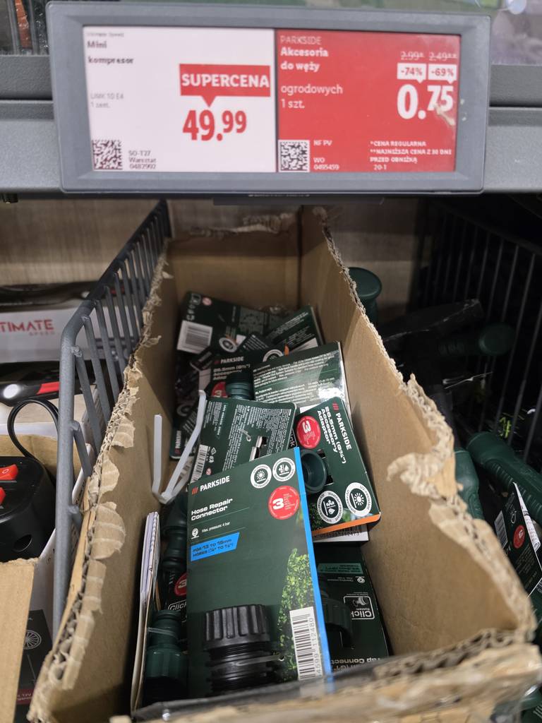 Złączki ogrodowe do węży, kranu Parkside, różne rodzaje w @lidl