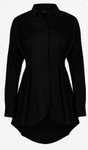 OW Collection Sukienka koszulowa 'ERIN' w kolorze Czarny 38 r