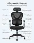 Krzesło ergonomiczne Songmics