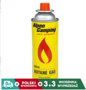 Gaz Alpen Camping kartusz gazowy