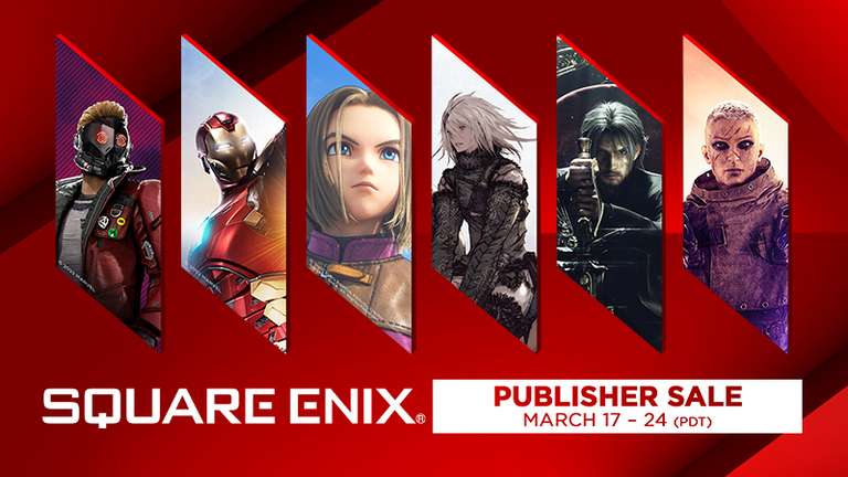 Wyprzedaż gier Square Enix na Steam (PC)