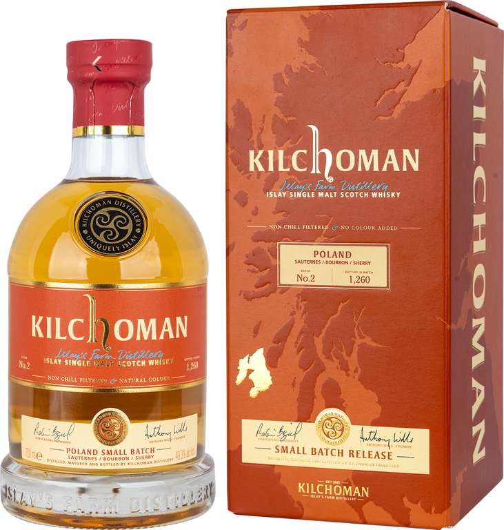 Whisky Kilchoman Sauternes Poland S. Batch 2