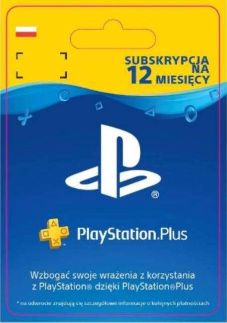 PlayStation Plus 365 dni Eneba