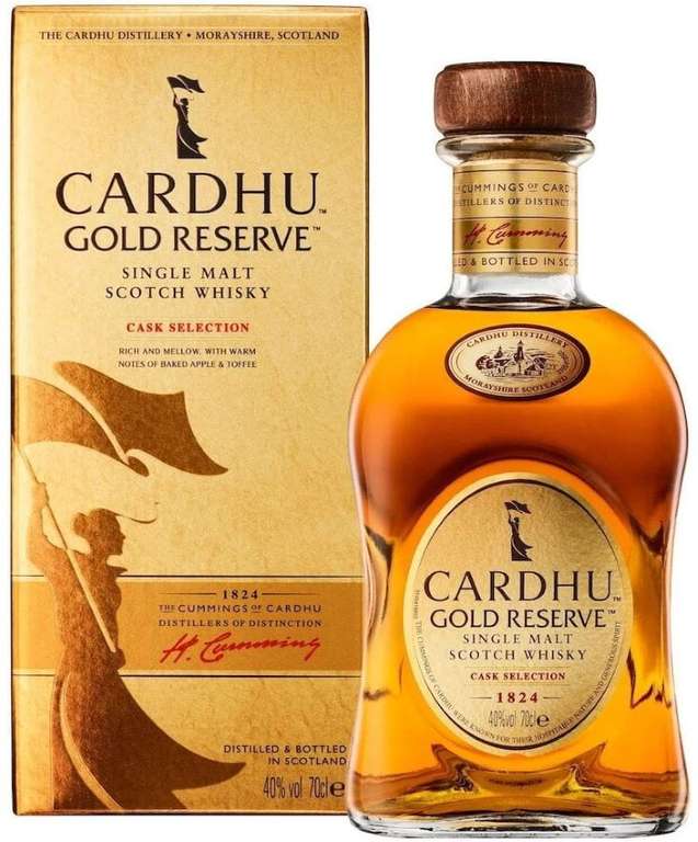 Whisky Cardhu Gold Reserve 0.7L Duży Ben aplikacja