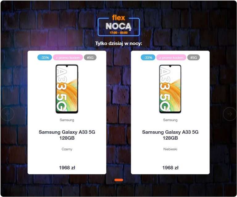 Smartfon Samsung Galaxy A33 5G 128GB