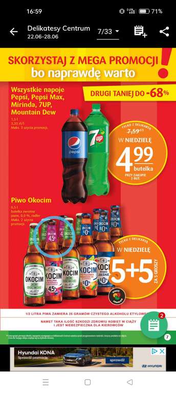 Pepsi - Pepsi max,mirinda, 7up, mountain dew 1.5l Delikatesy centrum