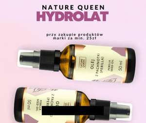 Hydrolat (3 rodzaje) Nature Queen jako dodatek za 1 grosz do zakupów za min. 25 zł @Dermasklep