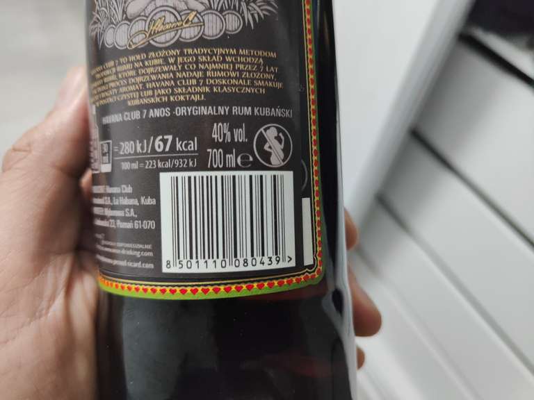Rum Havana 7 YO 0.7L @Biedronka