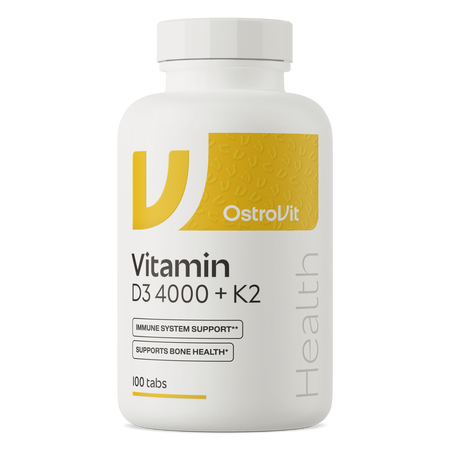 Witamina D3 4000 IU + K2 100 tabletek / Witamina C 1000 mg 90 tabletek/ Witamina B Complex ( zbiorcza )