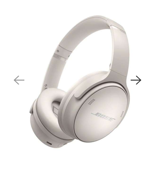 Słuchawki bezprzewodowe BOSE QuietComfort 45 Biały Smoke