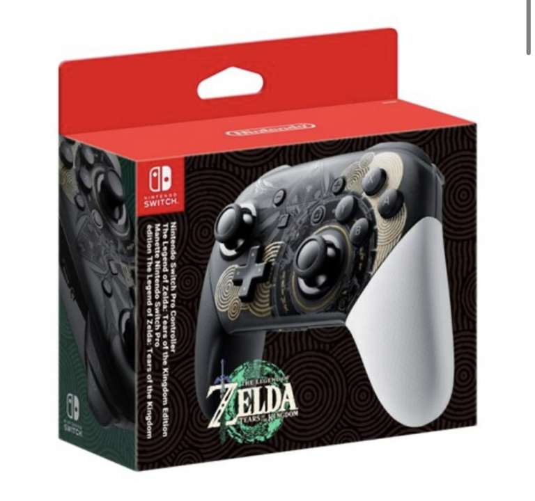 Nintendo Switch limitowany ProController Zelda Tears Of The Kingdom