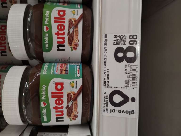 Nutella 350g, Auchan, Lublin