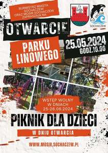Otwarcie parku linowego w Sochaczewie odbędzie się piknik i gratisy >>> bezpłątny wstęp w dniach 25-26.05