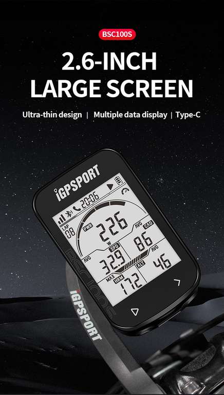 IGPSPORT GPS komputer rowerowy BSC100S $20.04