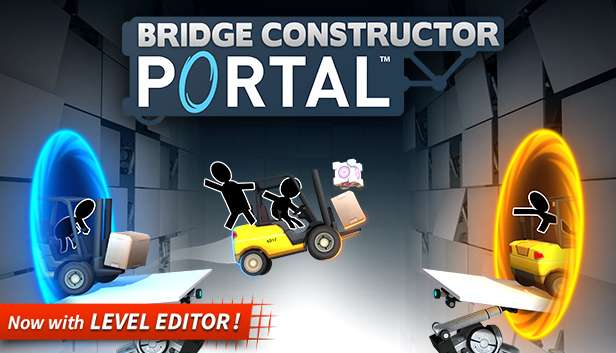 Bridge Constructor Portal za 3,59 zł i BRIDGE CONSTRUCTOR PORTAL BUNDLE za 6,49 zł @ Steam