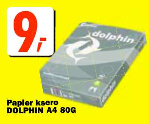 Papier do drukarki MONDI Dolphin A4 80G 500 arkuszy - Media Expert - otwarcie po remoncie.