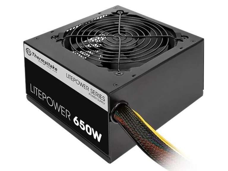 Zasilacz ATX: Thermaltake Litepower II Black 650W (tylko w aplikacji @x-kom)