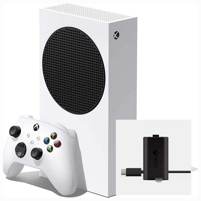 Konsola Xbox Series S [Refurbished] + Akumulator Xbox + Kabel USB-C z niemieckiego MS Store | Giftcardy | Xbox Series X 1785zł