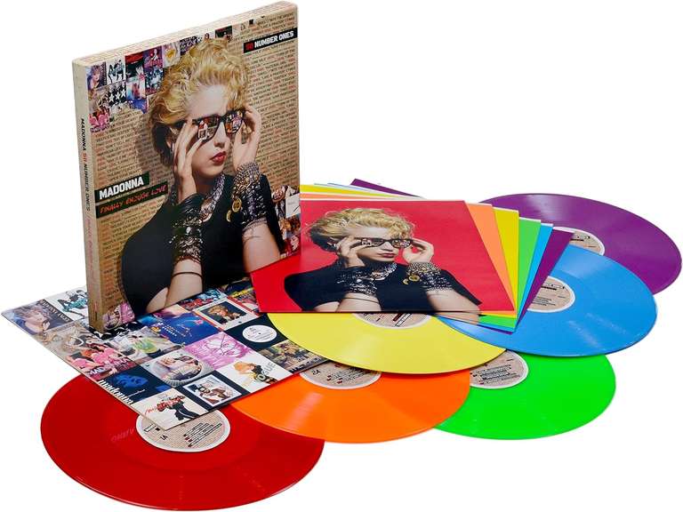 Madonna - Finally Enough Love: 50 Number Ones - The Rainbow Edition 6x Winyl