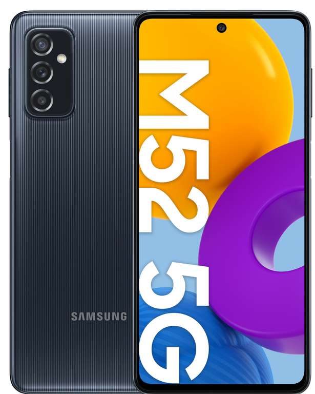 Smartfon Samsung Galaxy M52 5G (czarny)
