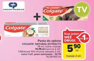 Pasta Colgate Natural Extracts za 5.90 w Carrefourze