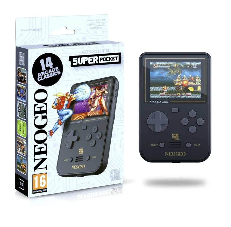 Konsola Hyper Mega Tech! Super Pocket NEOGEO Edition