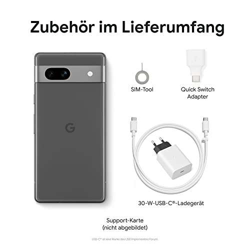 Smartfon Google Pixel 7a + Oryginalna ładowarka o wartości 29 EUR