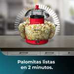Maszyna do popcornu elektryczna- Cecotec Fun&Taste P'Corn Lotus, 1200 W, 4 wymienne pojemniki, poj. 4,5 L