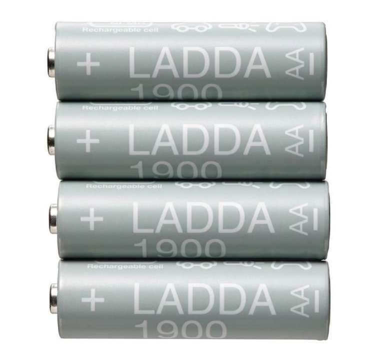 Akumulatory Ikea LADDA AA 1900mAh 4 sztuki