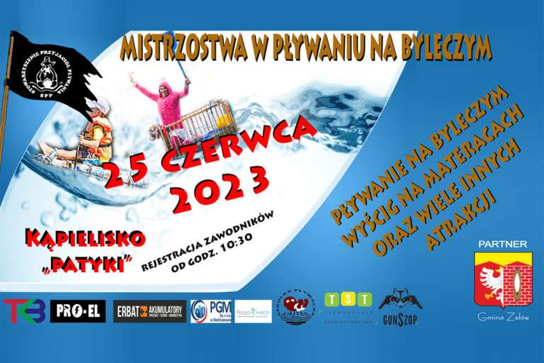 Będziemy pływać na „byleczym”, uczestnictwo i wstęp darmowy >>> Gmina Żelków