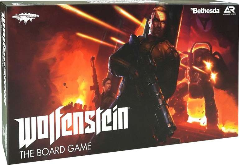 Wolfenstein: The Board Game (edycja angielska) - Gra planszowa (BGG 7.4) oraz dodatek The Old Blood za 99,95 zł