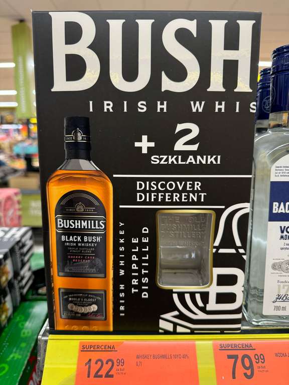 Whisky Bushmills Black Bush 0.7L 79.99 zł Biedronka