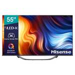 Telewizor Hisense ULED Smart TV 55U7HQ (55 cali) 600 nitów 4K HDR10+, 120Hz, Dolby Vision IQ, Freeview Play, Alexa, HDMI 2.1