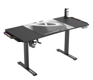 Promocje na prezenty w x-kom, np. biurko Ultradesk LEVEL V2 LED RGB Czarno-Białe (elektryczna regulacja) za 699 zł, więcej w opisie