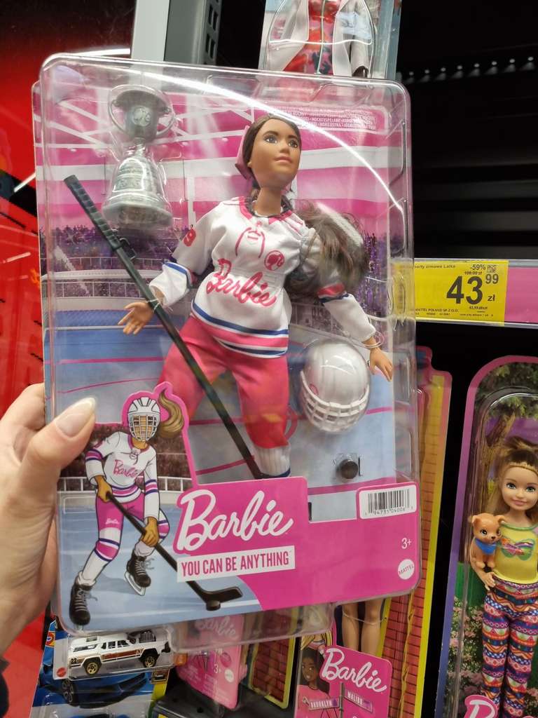 Barbie Hokeistka Carrefour