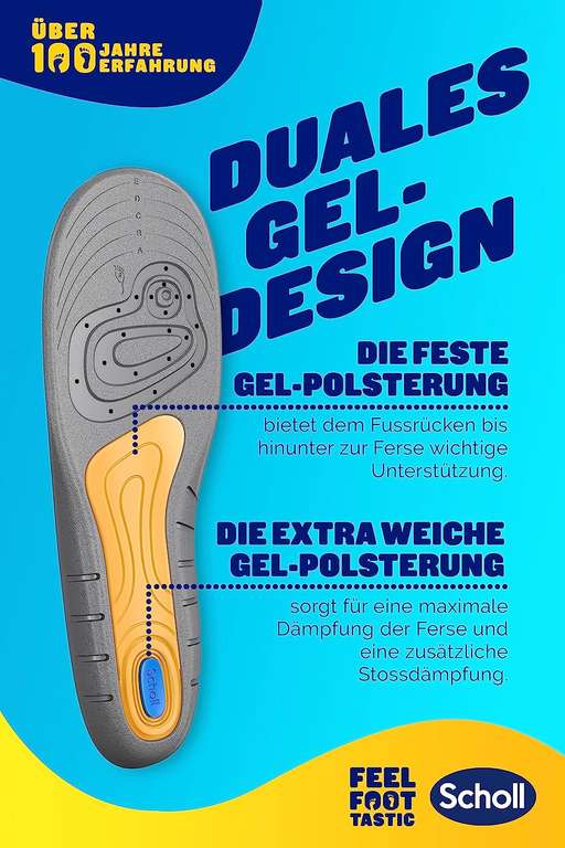 Scholl GelActiv wkładki do butów roboczych