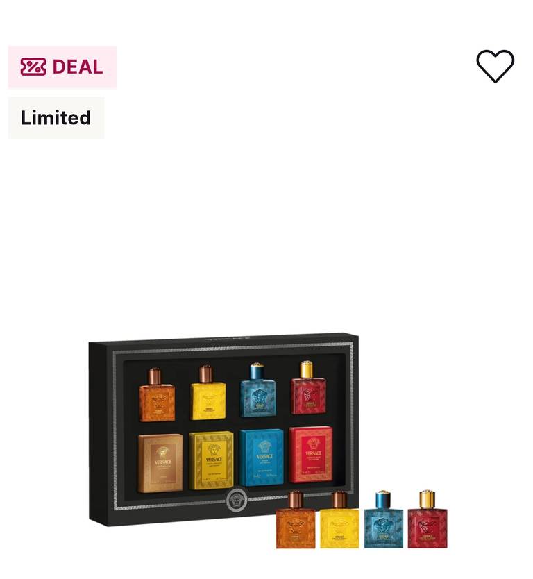 Zestaw zapachowy Versace Men Miniature Set Relaunch "Limitowany"