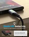 Kabel USB-C, INIU [2m/3.1A] | Szybkie ładowanie, pleciony, ze Stopu Cynku