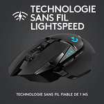 Mysz Logitech G502 LIGHTSPEED (65,59€)